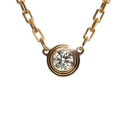 Cartier Damour SM Diamant Leger Collier Diamant K18PG P0033792
