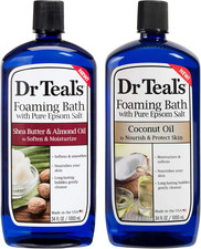 Foaming Bath Variety Gift Set 2 Pack, 34Oz Ea - Soften  Moisturize Shea Butte