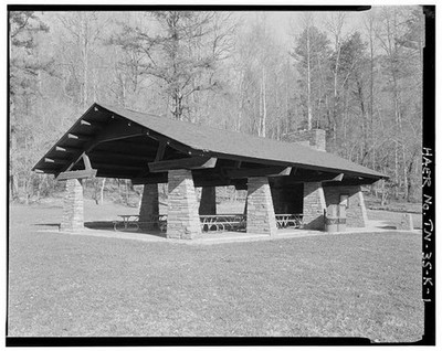 Great Smoky Mountains National Park Roads & Bridges, Deep Creek Road,