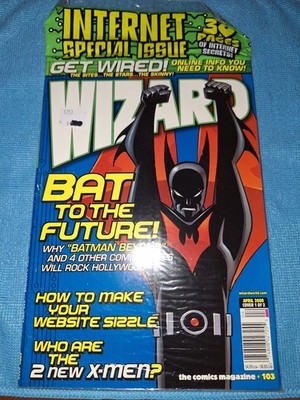 Wizard Comic Magazine #103 Batman Beyond Cover 2000 SEALED w Crossgen Primer 