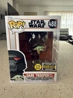 Funko Pop! Vinyl: Star Wars - Dark Trooper with Grogu - Entertainment Earth...