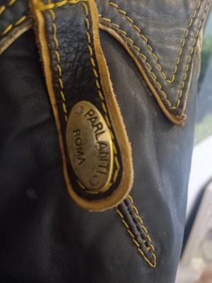 ROM Western Chaps Leder Reiten Hand Made L/XL Leather Riding Horse Regener