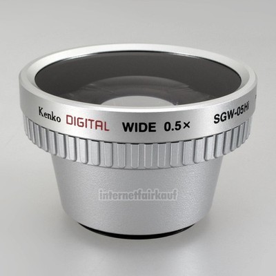 Weitwinkel Vorsatz passend für Canon Legria HF R87 HF R86