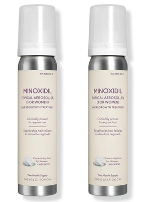 #ad Flourish Minoxidil 5% Foam for Hair Growth $45.00