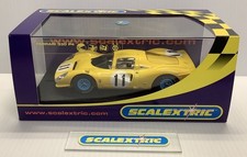 Scalextric 2007 C2787 FERRARI 330 P4 in YELLOW #11 (MINT - BOXED) LIGHTS 1.32