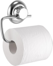 No-Drilling/Suction Cup Toilet Paper Roll Holder - Vaccum System - Stainless Ste