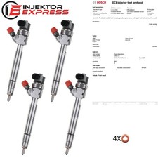 4x 0445110070 Einspritzdüse Injektor VITO V-KLASSE SPRINTER A6110700887
