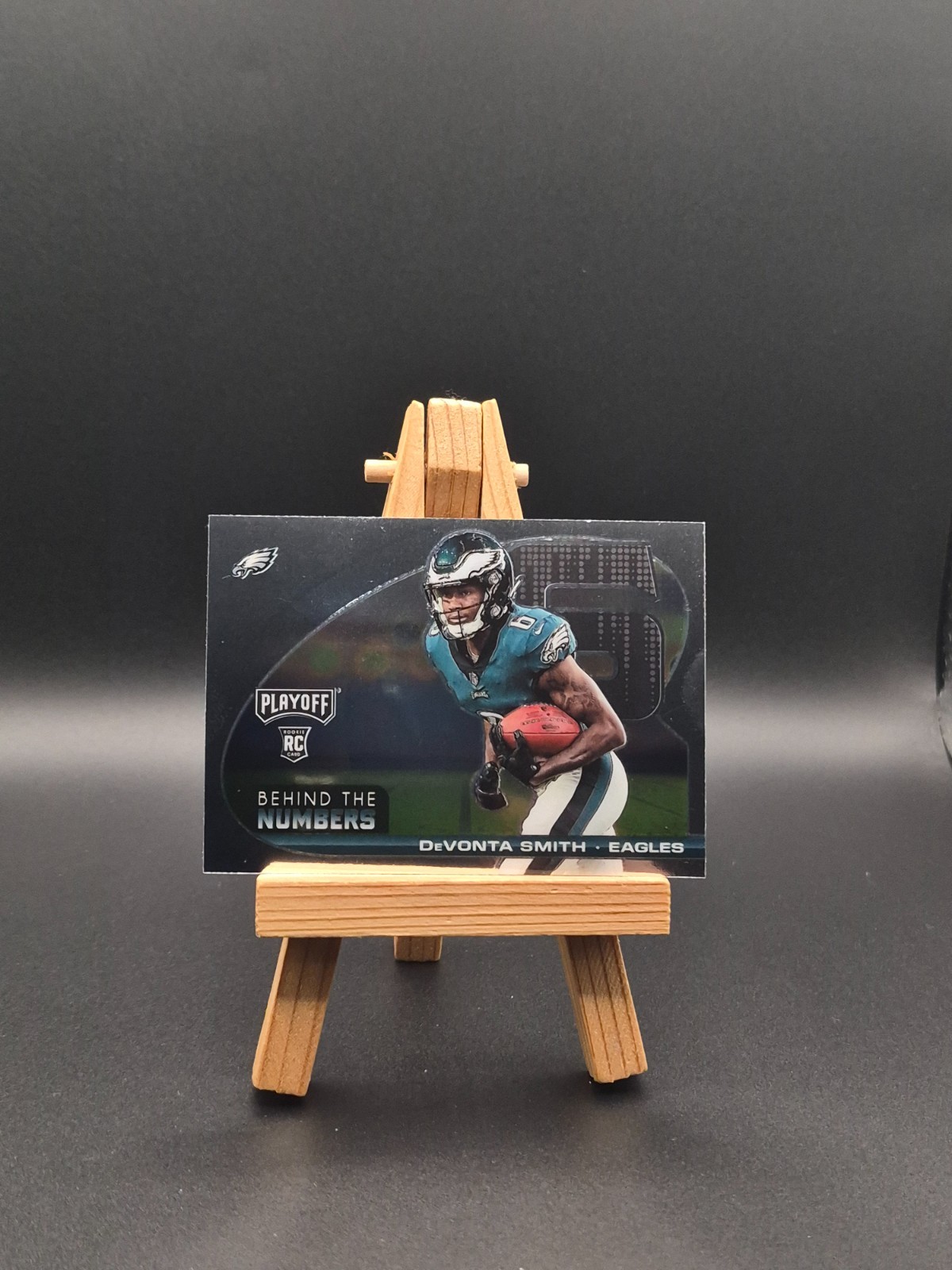 2021 Panini Playoff - Behind the Numbers Devonta Smith #BTN-DSM (RC)