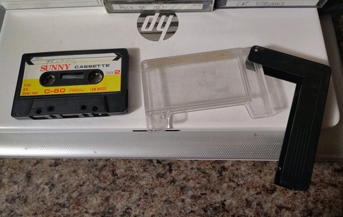 Sunny C-60 Rare Used Blank Cassette With Rare Memorex Mrx 3 Oxide Case