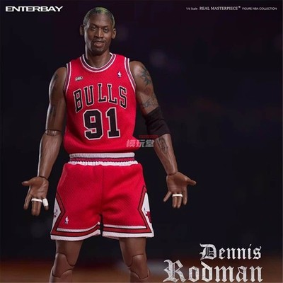 DENNIS RODMAN フィギュア Enterbay Dennis Rodman 1/6 Action Figure Limited Reprint Edition