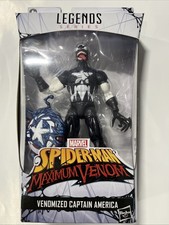 Hasbro Spider-Man Maximum Venom Marvel Legends Series Venomized Captain America