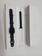 Apple Watch Series 4 40mm 44mm CRACKED WORKING Space Gray W/ Box And Strap