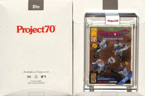 2021 TOPPS PROJECT 70 #220 MOOKIE BETTS - SPIDERMAN SPIDER-VERSE - SHOE SURGEON