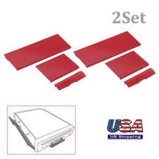 2Set Red Replacement Door Slot Cover Lid Set for Nintendo Wii Console System USA