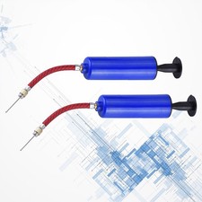 2 Sets Basketball Inflator Football Inflator Sports Portable Air Pump