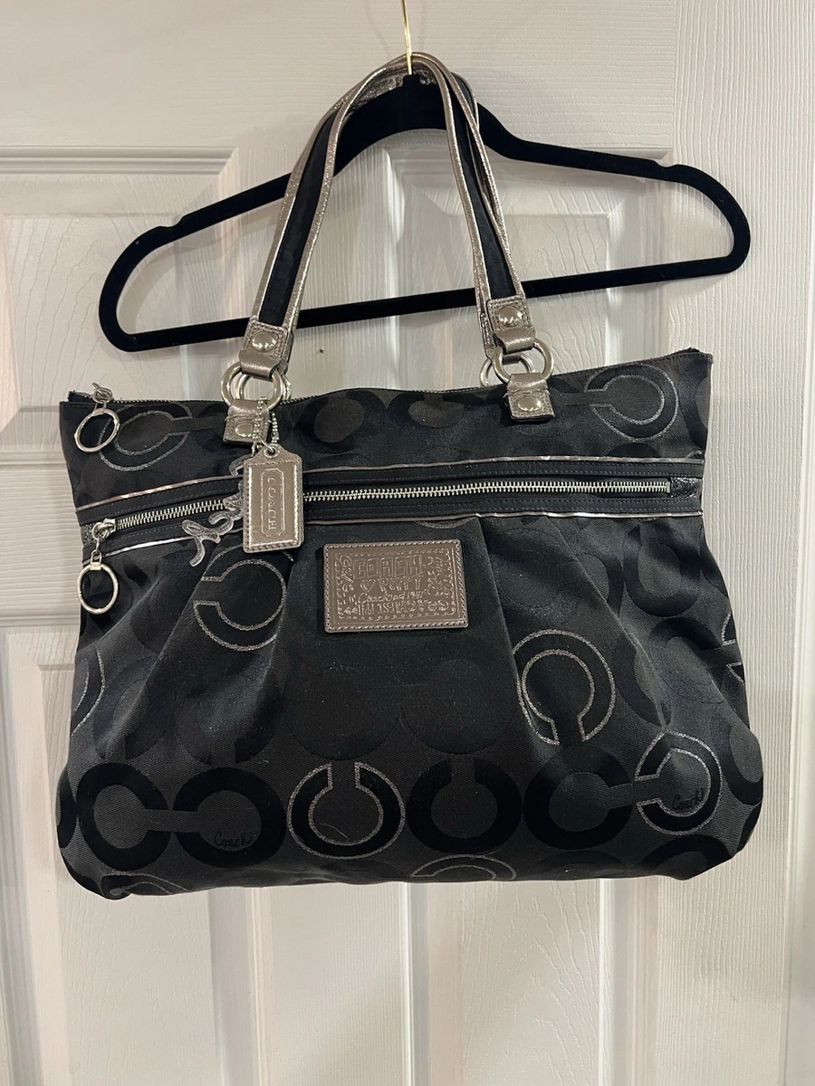 Coach Poppy Tote Silver Bags & Handbags for Women for sale | eBay