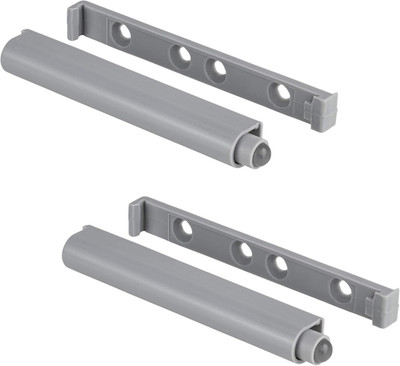 Druckschnapper Kunststoff Automatik-Schnapper Push-to-Open Türöffner Grau - SLIM