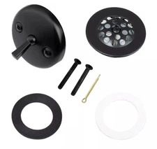 Matte Black Trip Lever Tub Trim Kit #628883-1