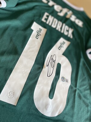 Endrick Signed Palmeiras Puma Jersey Beckett | eBay