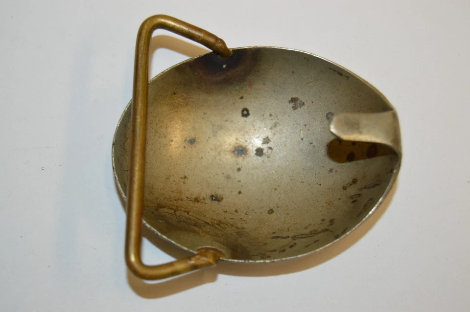 Vintage Small Women's Custom Handmade Metal BOHO Hippie Belt Buckle Rare - Image 2 of 4