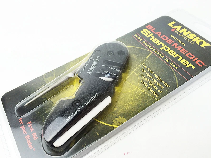 Afilador de cuchillos japonés cerámica inoxidable hoja LANSKY Medic de JAPÓN Foto 2 de 3