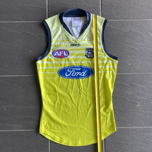 Geelong Cats AFL Player Issue Training Jersey Spare Guernsey Size Medium 2014 - Picture 8 of 13