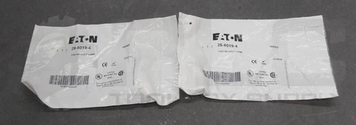LOT OF 2 SEALED NEW EATON 28-6019-4 110/140V LAMP