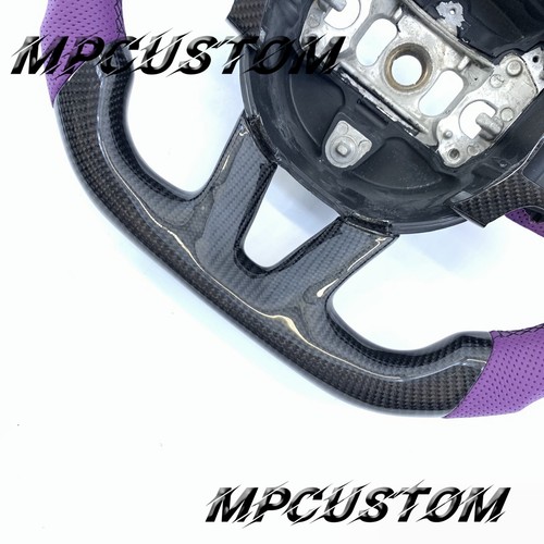 Fit For Dodge Challenger SRT Charger Hellcat 2015+ Carbon Fiber Steering Wheel - Bild 3 von 7