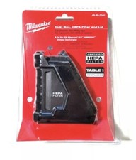 New Milwaukee 49-90-2340 M12 HAMMERVAC Dust Box, HEPA Filter  Lid