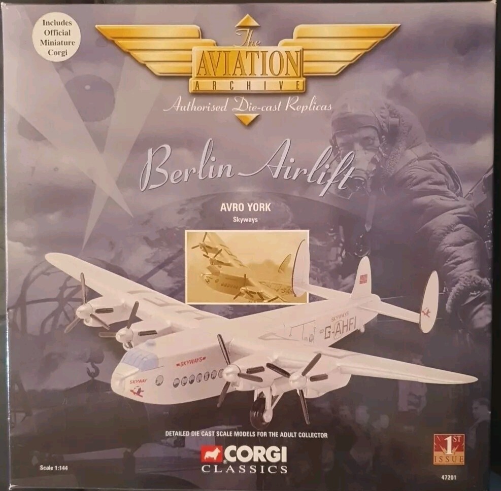 CORGI 航空アーカイブ AVRO YORK RAF ベルリン空輸 1/144 CORGI 航空アーカイブ AVRO YORK RAF ベルリン空輸 1/144