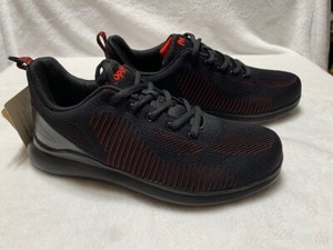 Propet Viator Fuse Black/Red Size 9.5 