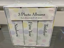 3 photo albums little bundle of joy Hallmark Photo Album Holds Pictures 4" x 6"