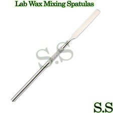 Lab Wax Mixing 17cm Spatulas Dental Cement Modelling Stainless Steel Instruments
