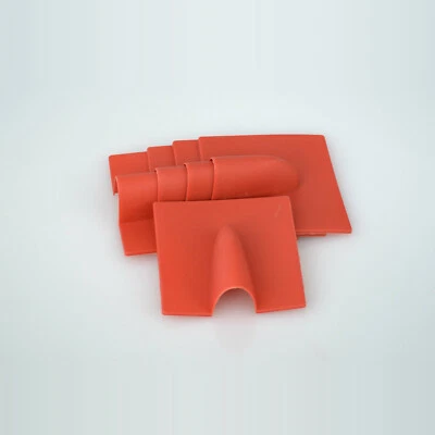 5 X Brown Blow Out Plate Brick Buster Cable Tidy Hole Cover Satellite / Aerial