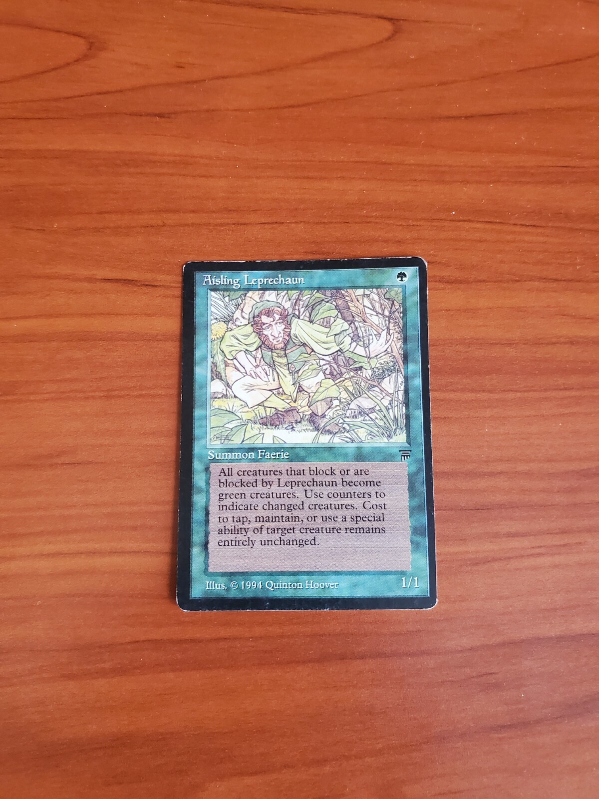 1994 MTG Magic the Gathering - Legends - Aisling Leprechaun - English - MP