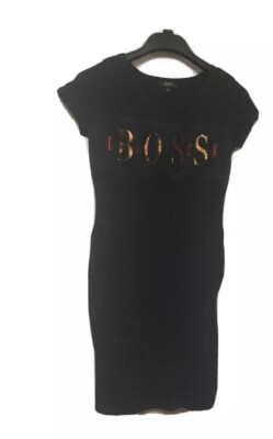 Redfox Midi Dress Boss Color Black Size Small Zippers On The Side