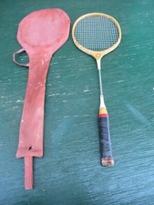 Vintage Wooden Badminton Racket SPLADING KRO-FLITE