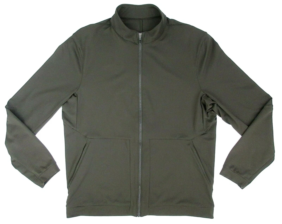 Men s Lululemon Division Track Jacket Dark Olive Green Size XL