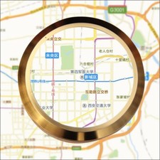 1PC 3X Spherical Desktop Magnifier 100mm Reading Magnifying Glass Metal Frame