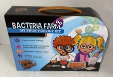 Heebie Jeebies Bacteria Farm My First Biology Kit Educational Toy Age 8 Sealed