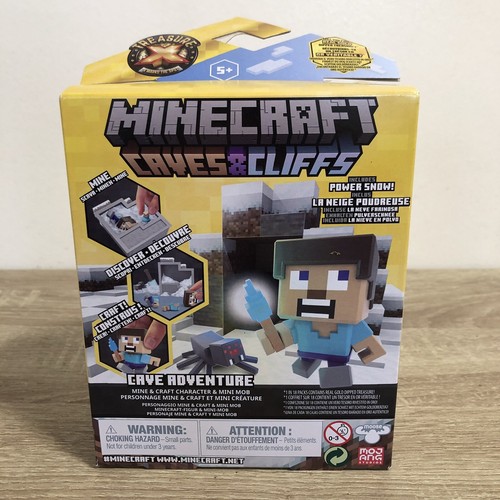 Minecraft: Höhlen & Klippen | Treasure X | Höhlenabenteuer Set | Brandneu - Bild 1 von 2