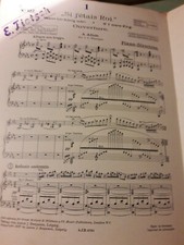 Noten ORCHESTER: Ouvertüre zu "Si jètais Roi" von A. Adam