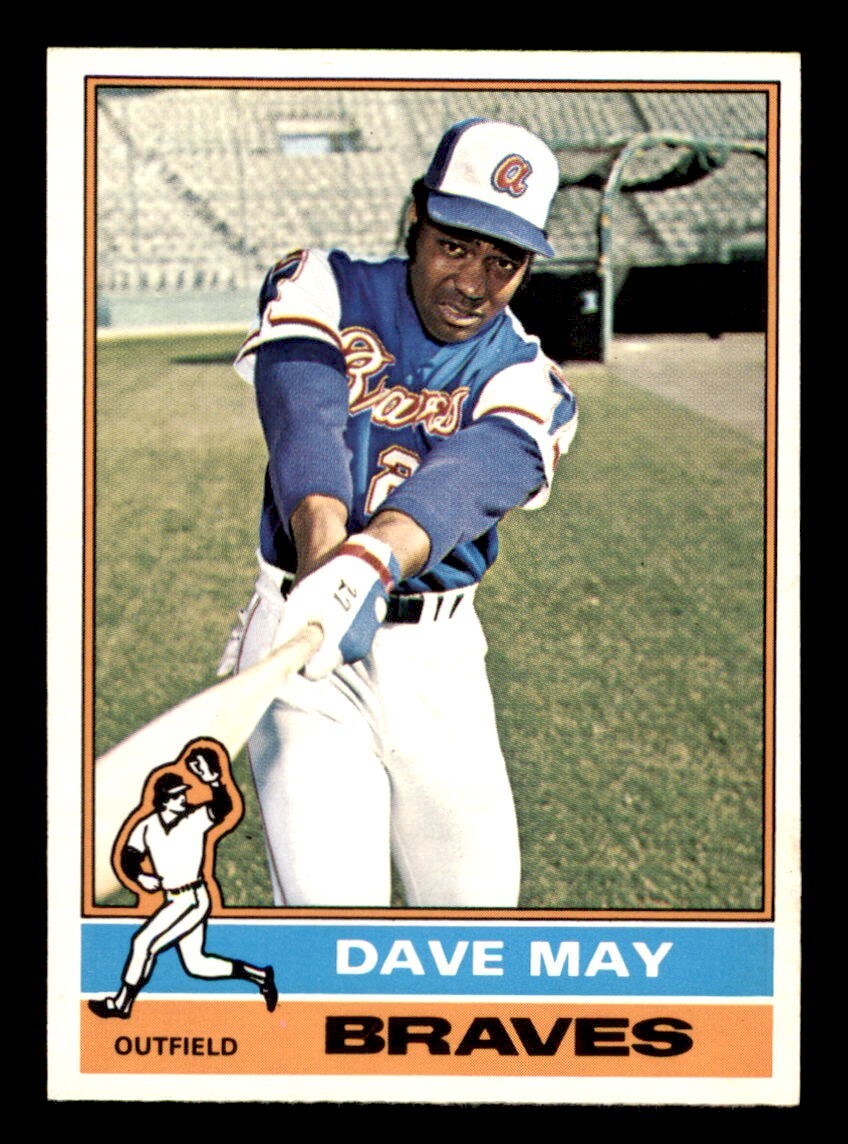 1976 OPC O-Pee-Chee Baseball #281 Dave May NM/MT