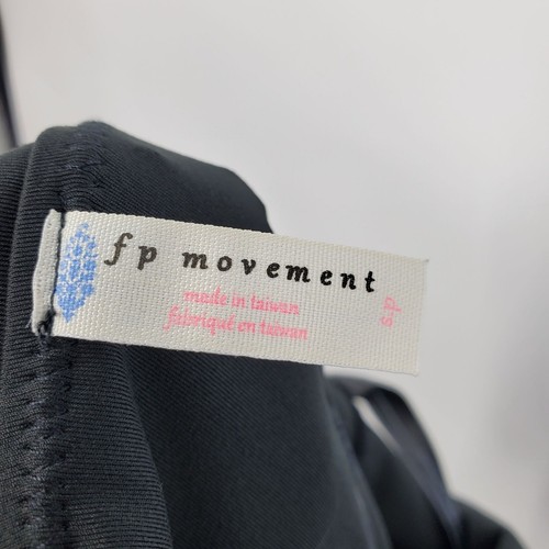 Free People Movement sportlicher Damen-Overall schwarz Einteiler Taille zum Binden Small - Bild 3 von 11