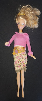 1999 MATTEL - BARBIE DOLL PINK FLOREAL - WIE ABGEBILDET