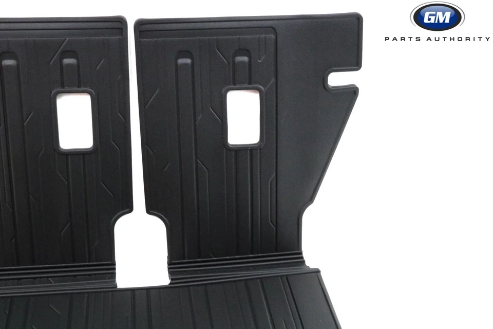 GMC Terrain 2018-2023 revestimiento de carga integrado 84269449 negro con logotipo GMC OEM GM Foto 4 de 4