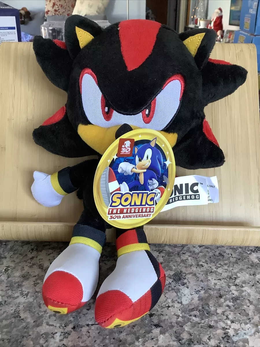 Sonic X Sonic Project SHADOW 15th Anniversary Plush Approx 18 RARE NWT HTF  Toy