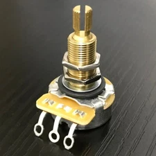 CTS Long Shaft Guitar Pot 500K Audio 450G Series 24mm Brass Sleeve