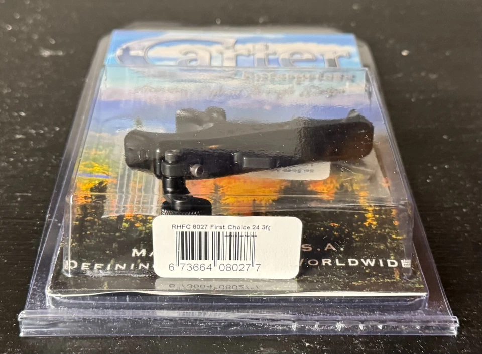 Carter Enterprises 1st Choice 24 3 Finger Black Thumb Release Aid New - Image 3 of 3