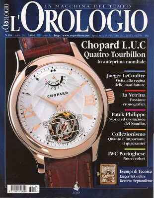DIE UHR DIE ZEITMASCHINE 116 2003 - CHOPARD L.U.C. JAEGER LeCOULTRE IWC